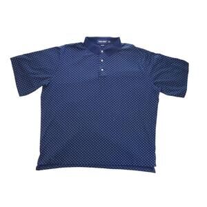 Polo Golf Ralph Lauren XXL Navy Polka Dot Shirt